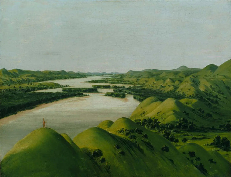River Bluffs, 1320 mil over Saint-Louis - George Catlin

Source:
River Bluffs, à 1 320 milles au-dessus de Saint-Louis - George Catlin