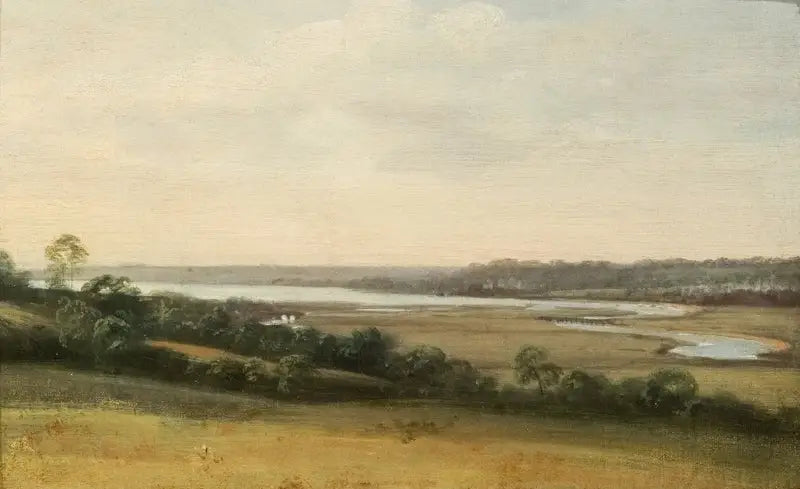 Stour-elven mot Manningtree - John Constable