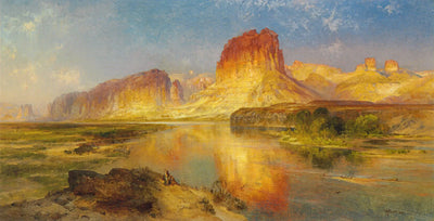 Rivière verte du Wyoming - Thomas Moran - Alpha Reproduction