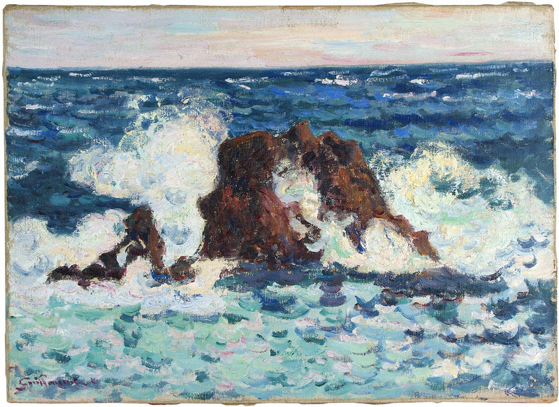 Rocher ved spissen av Baumette - Armand Guillaumin