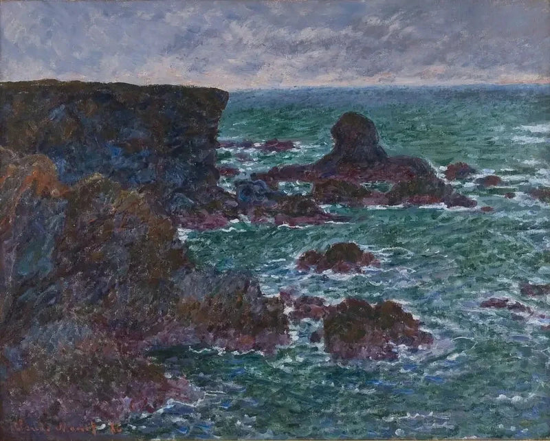 Lion Rock, Belle-ITI W1090 - Claude Monet