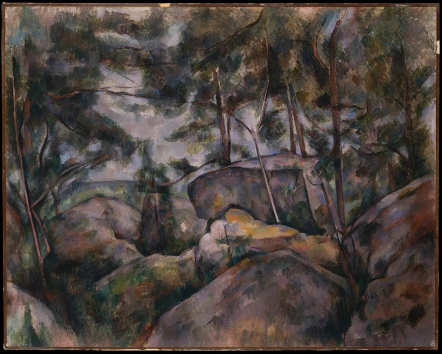 Steiner ved Fontainebleau - Paul Cézanne