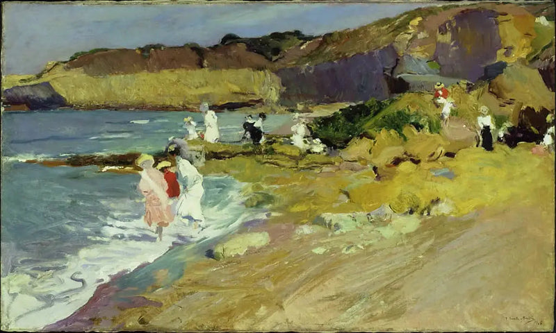 Fyrklippene, Biarritz - Joaquín Sorolla