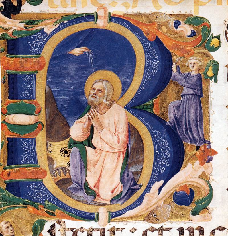 Davidkongen ber - initial B - Zanobi Strozzi