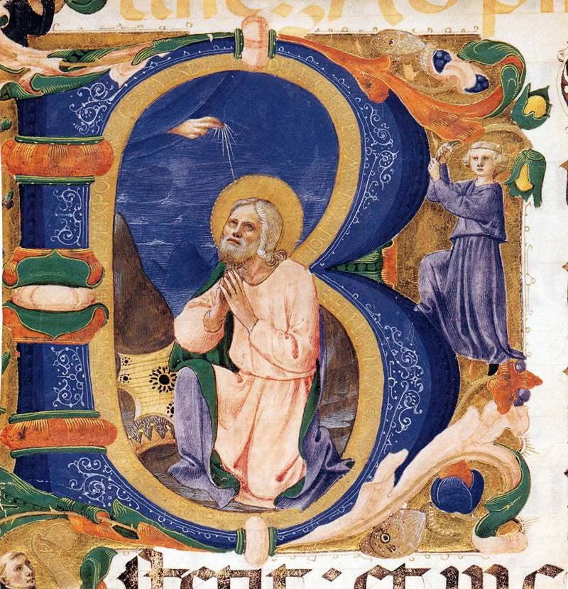 Davidkongen ber - initial B - Zanobi Strozzi
