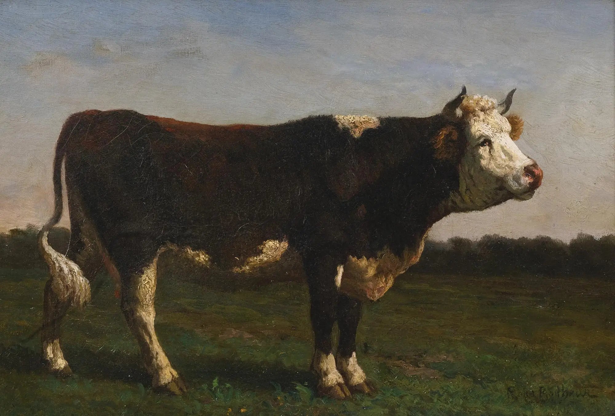 Roi du troupeau - Rosa Bonheur - Alpha Reproduction