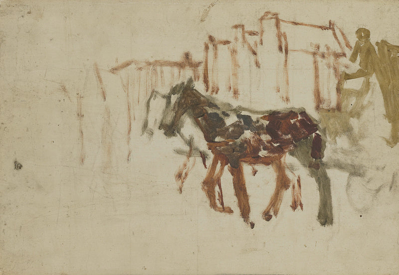 Le Rokin à Amsterdam - George Hendrik Breitner