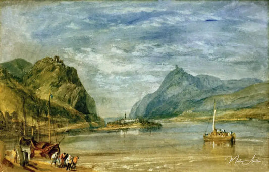 Rolandseck - William Turner - Reproductions de tableaux et peintures haut de gamme