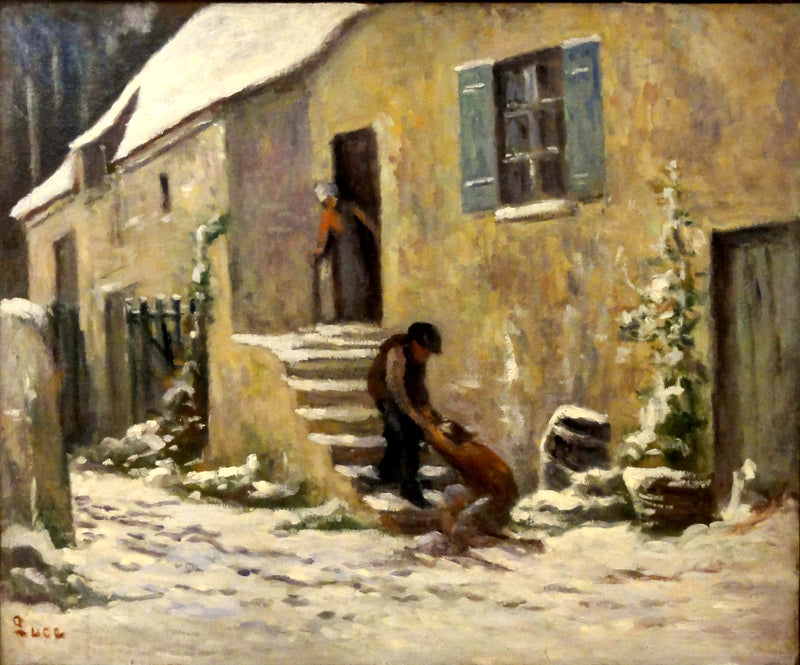 Rolleboise, den fortapte sønnens tilbakekomst - Maximilien Luce