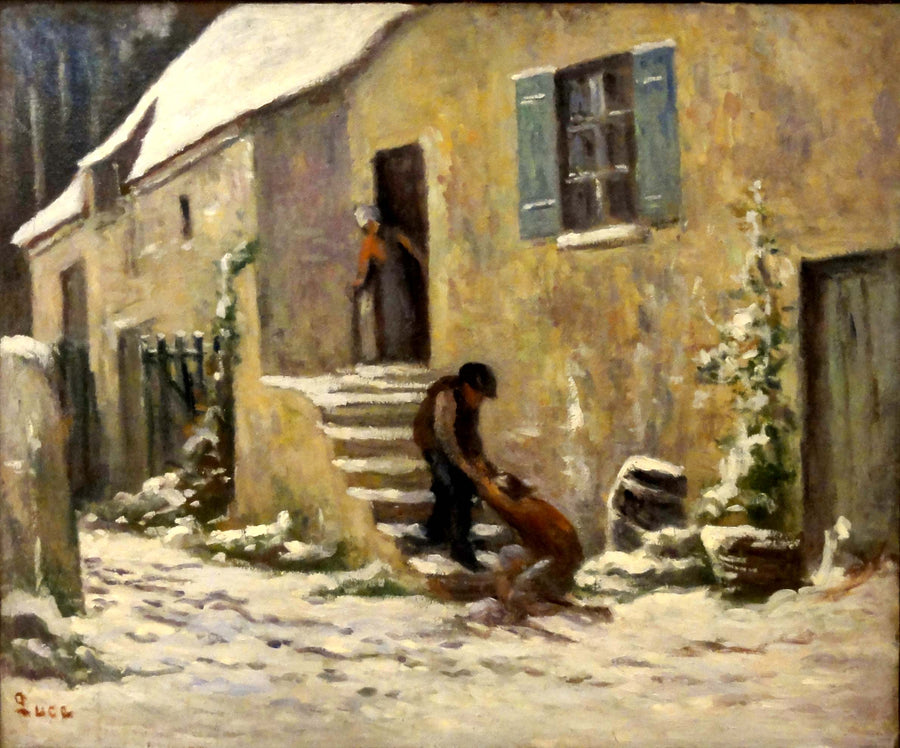 Rolleboise, den fortapte sønnens tilbakekomst - Maximilien Luce