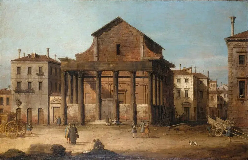 Roma: Templet til Antoninus og Faustina - Canaletto

Source:
Rome : le Temple d'Antonin et Faustine - Canaletto