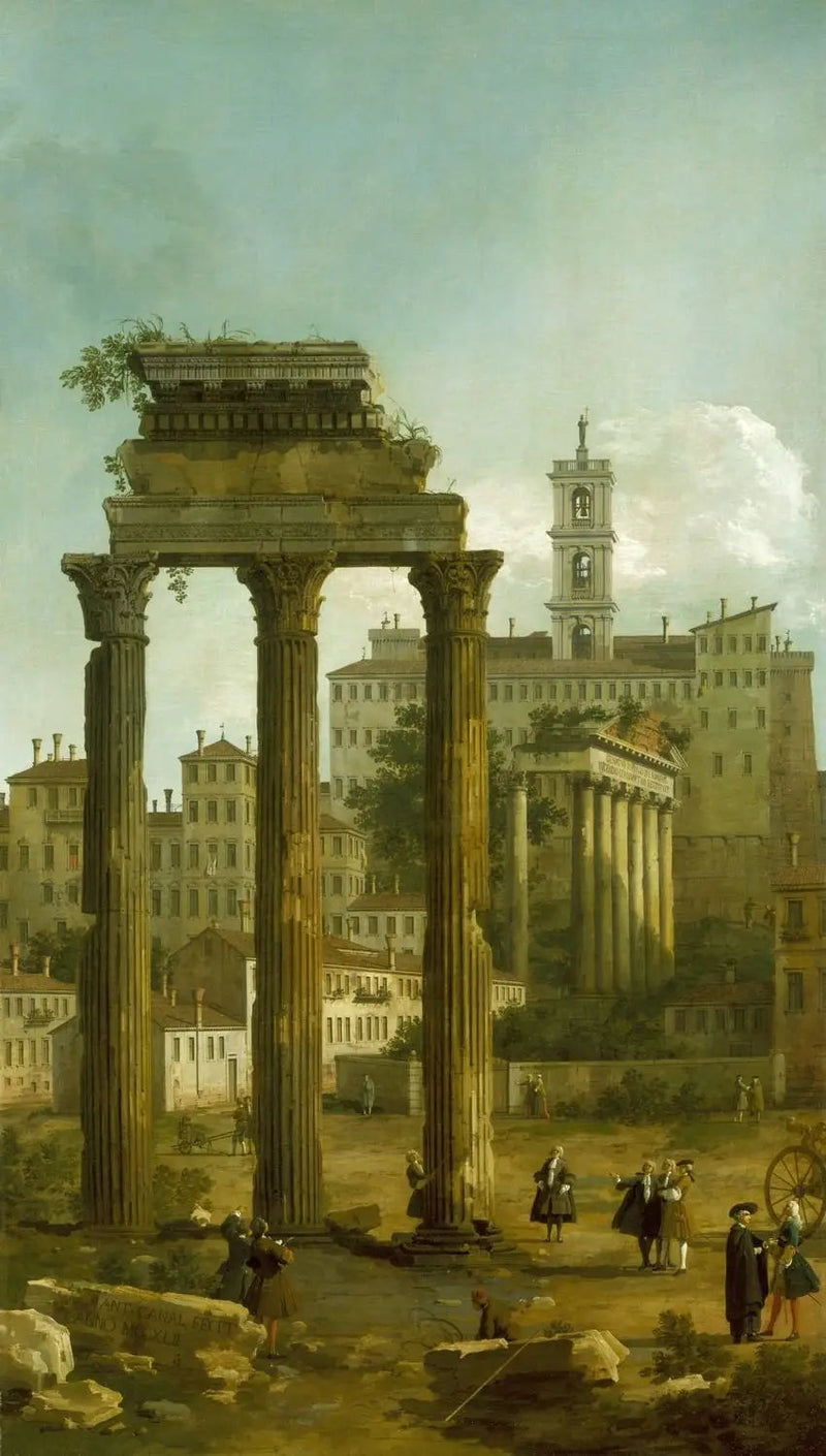 Roma: Ruiner av Forumet sett mot Capitoliumet - Canaletto

Source:
Rome : Ruines du Forum regardant vers le Capitole - Canaletto