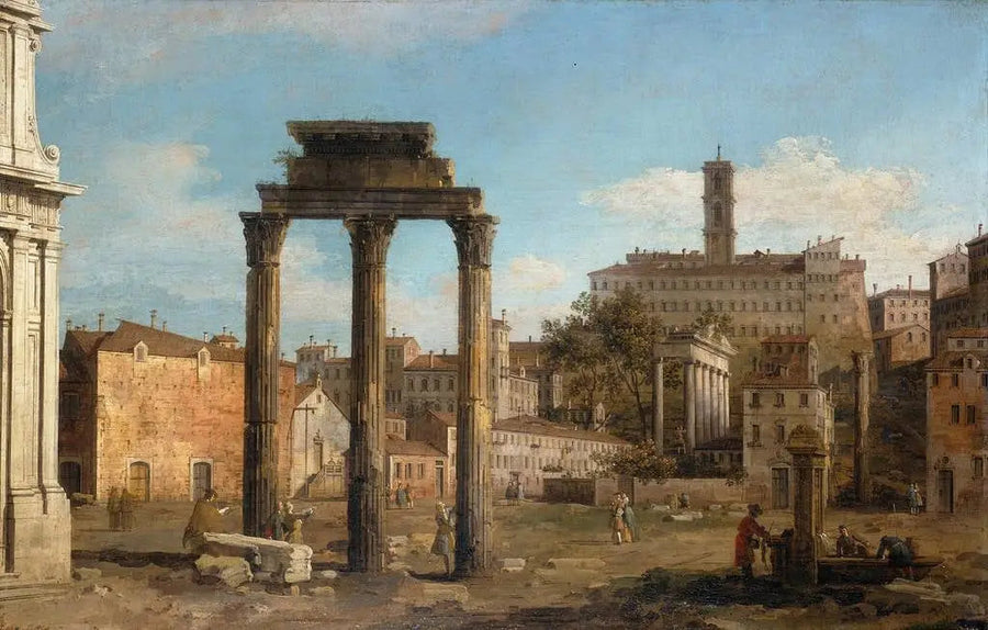 Roma: Ruiner av Forumet, mot Capitol - Canaletto

Source:
Rome : Ruines du Forum, vers le Capitole - Canaletto