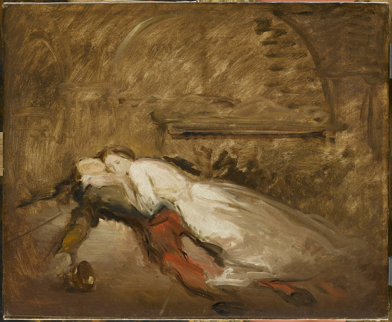 Romeo og Julie - Théodore Chassériau