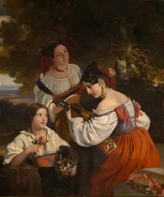 Reproduksjon av maleri av Franz Xaver Winterhalter

Source:
Q104528199 - Franz Xaver Winterhalter