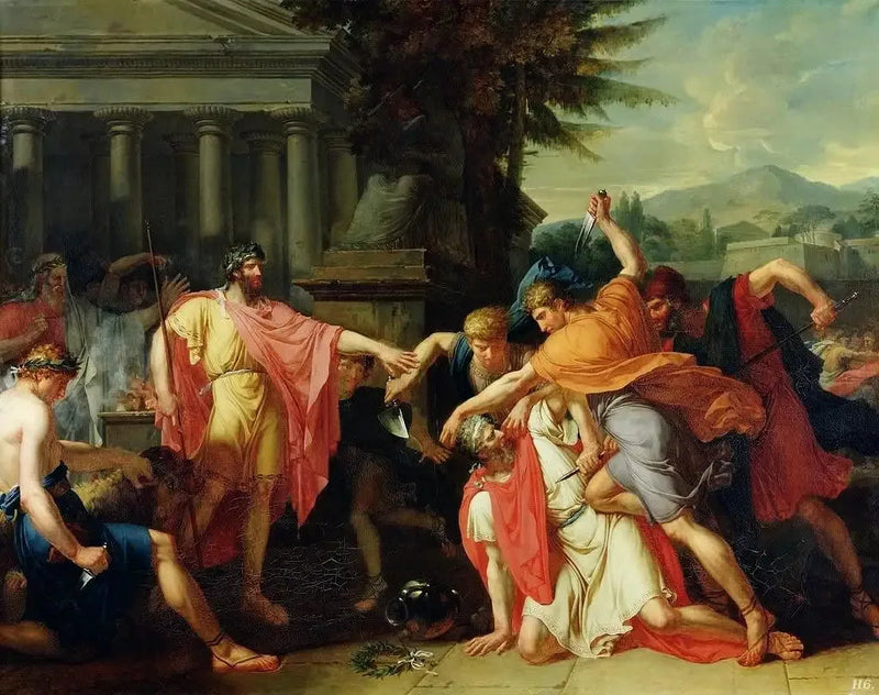 Romulus som får Tatius drept - Anne-Louis Girodet

Source:
Romulus faisant tuer Tatius - Anne-Louis Girodet