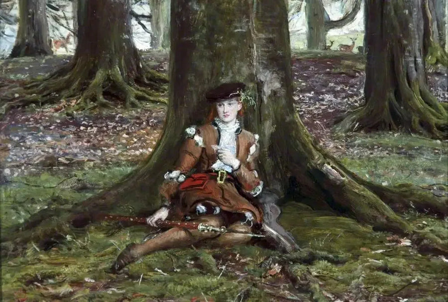 Rosalind i skogen - John Everett Millais

Source:
Rosalind dans la forêt - John Everett Millais