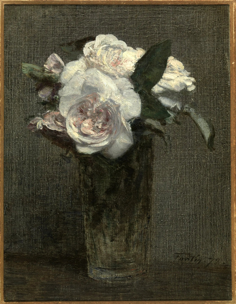 Hvite roser i et glass - Henri Fantin-Latour

Source:
Roses blanches dans un verre - Henri Fantin-Latour