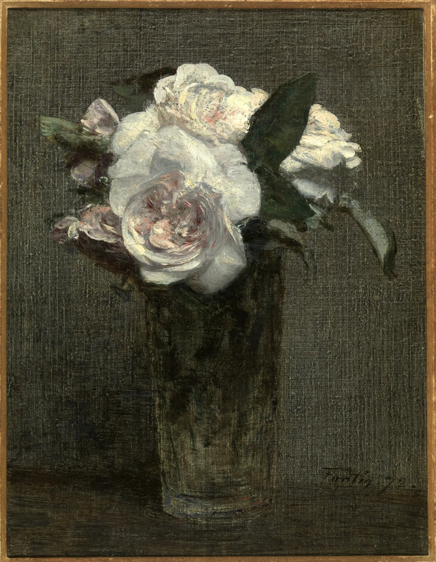 Hvite roser i et glass - Henri Fantin-Latour

Source:
Roses blanches dans un verre - Henri Fantin-Latour