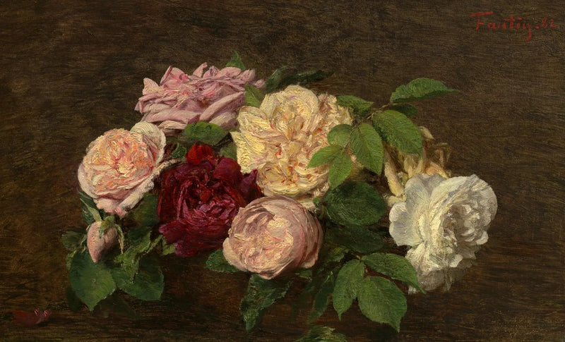 Roser fra Nice på et bord - Henri Fantin-Latour

Source:
Roses de Nice sur une table - Henri Fantin-Latour