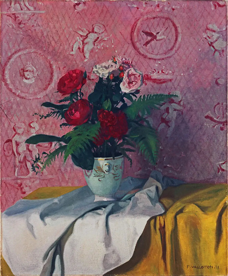 Røde og hvite roser - Félix Vallotton

Source:
Roses rouges et blanches - Félix Vallotton