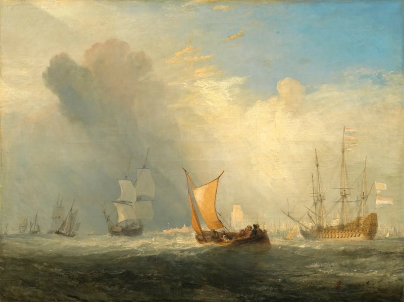 Rotterdam Ferge-Båt - J. M. W. Turner
