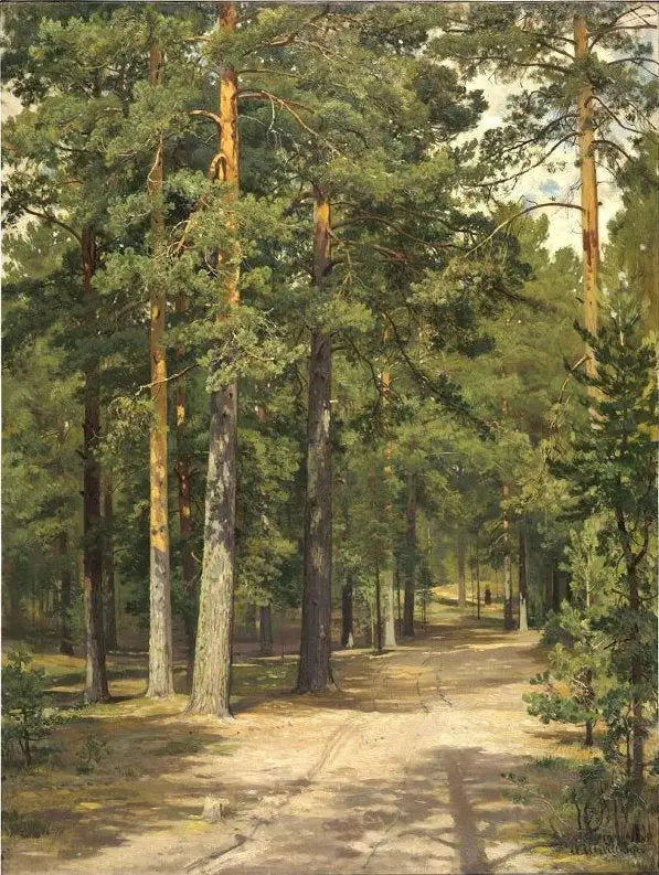 Tur gjennom furuskogen - Ivan Chichkine

Source:
Route dans la forêt de pins - Ivan Chichkine