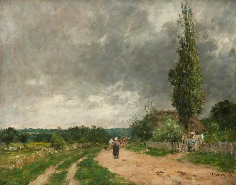 Deauvilleveien - Eugène Boudin