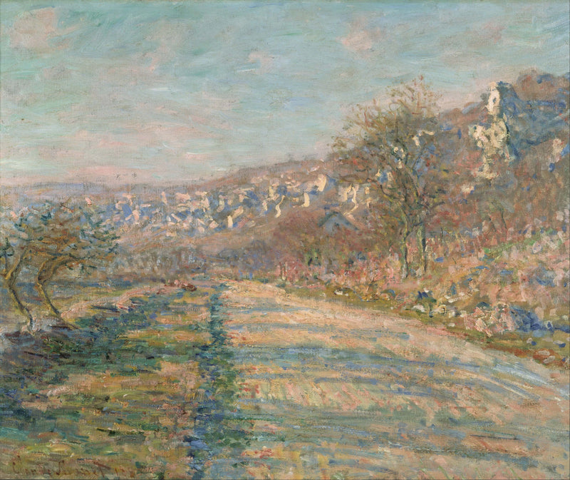 Route de La Roche-Guyon W582 - Claude Monet