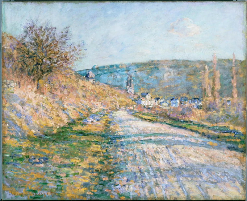 Route de Vétheuil W581 - Claude Monet