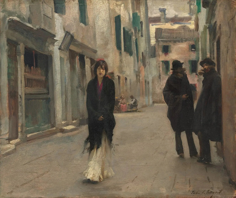 Gaten i Venezia - John Singer Sargent