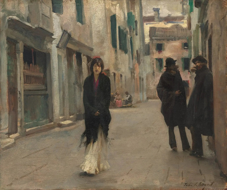 Gaten i Venezia - John Singer Sargent