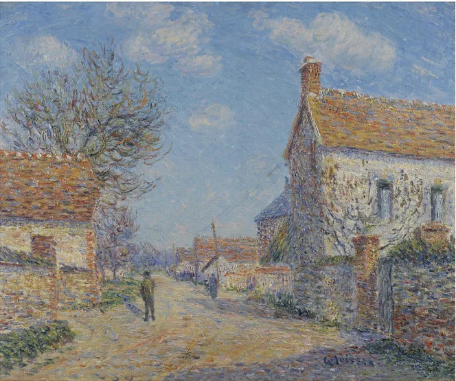 RUE DE SAINT CYR, SOLSKINN - Gustave Loiseau