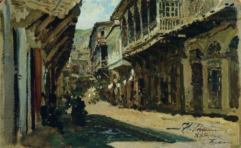 Tiflis-gaten - Ilya Repin
