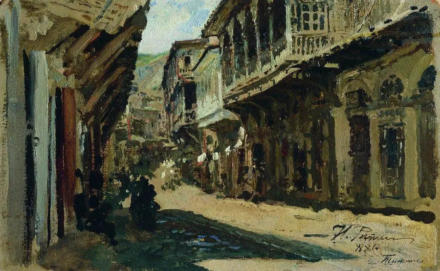 Tiflis-gaten - Ilya Repin