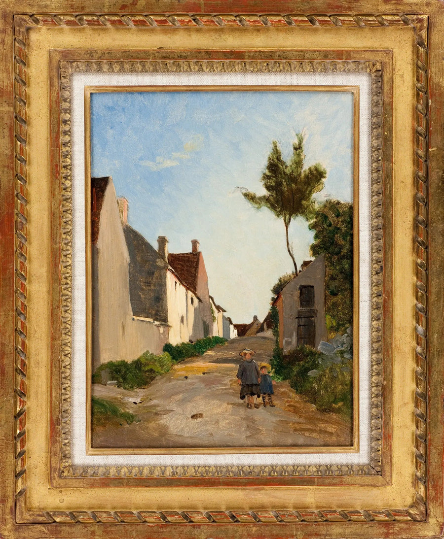 Landsbyveien, Chailly - Frédéric Bazille