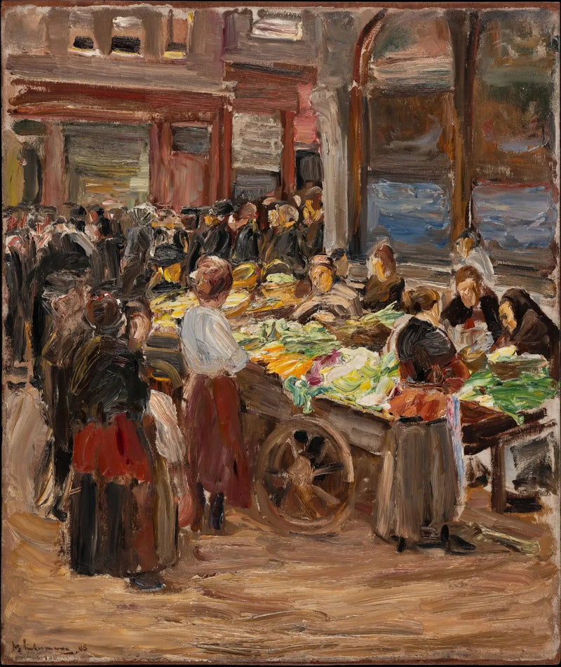 Amsterdams jødiske gate - Max Liebermann