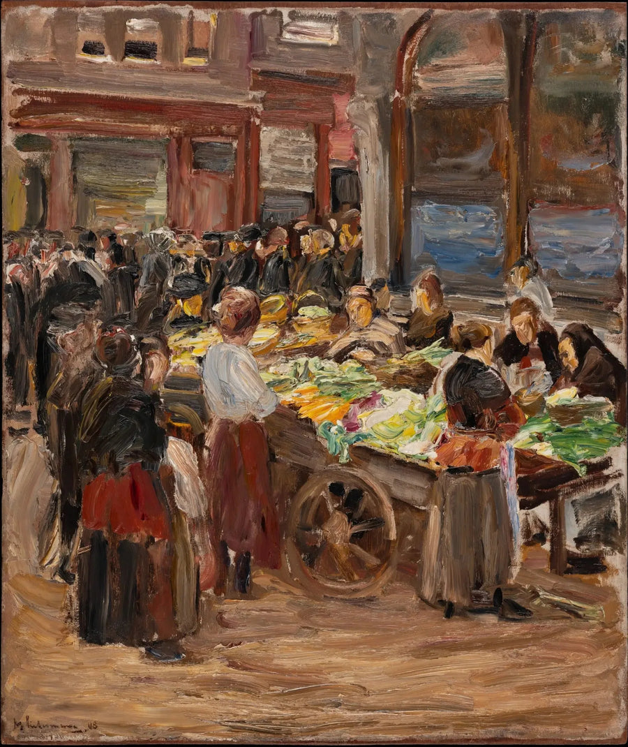 Amsterdams jødiske gate - Max Liebermann