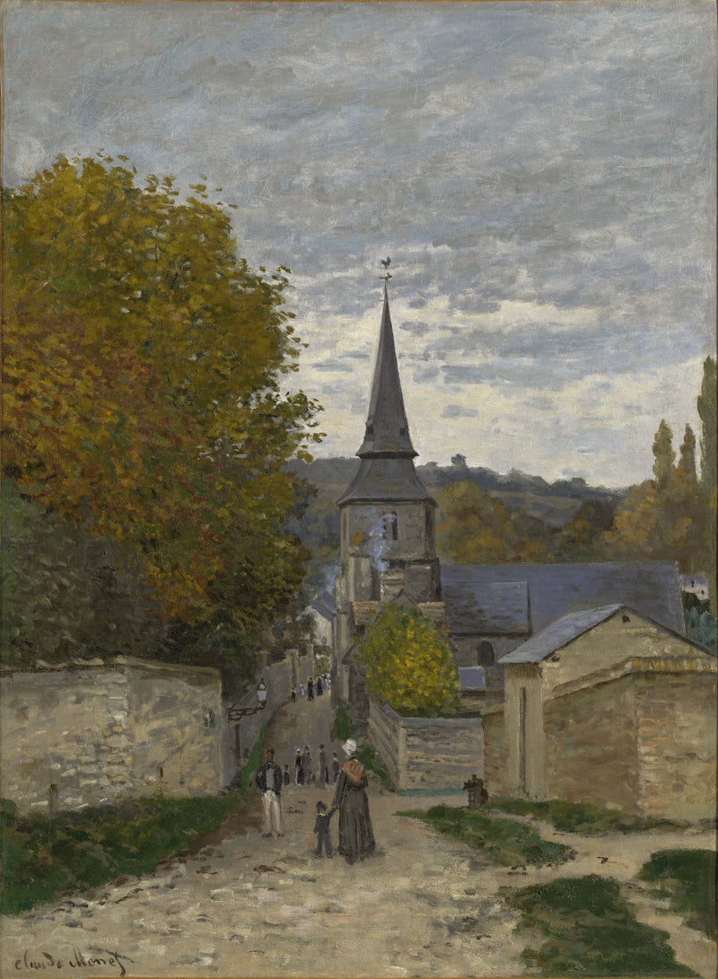 Gate i Sainte-Adresse W98 - Claude Monet