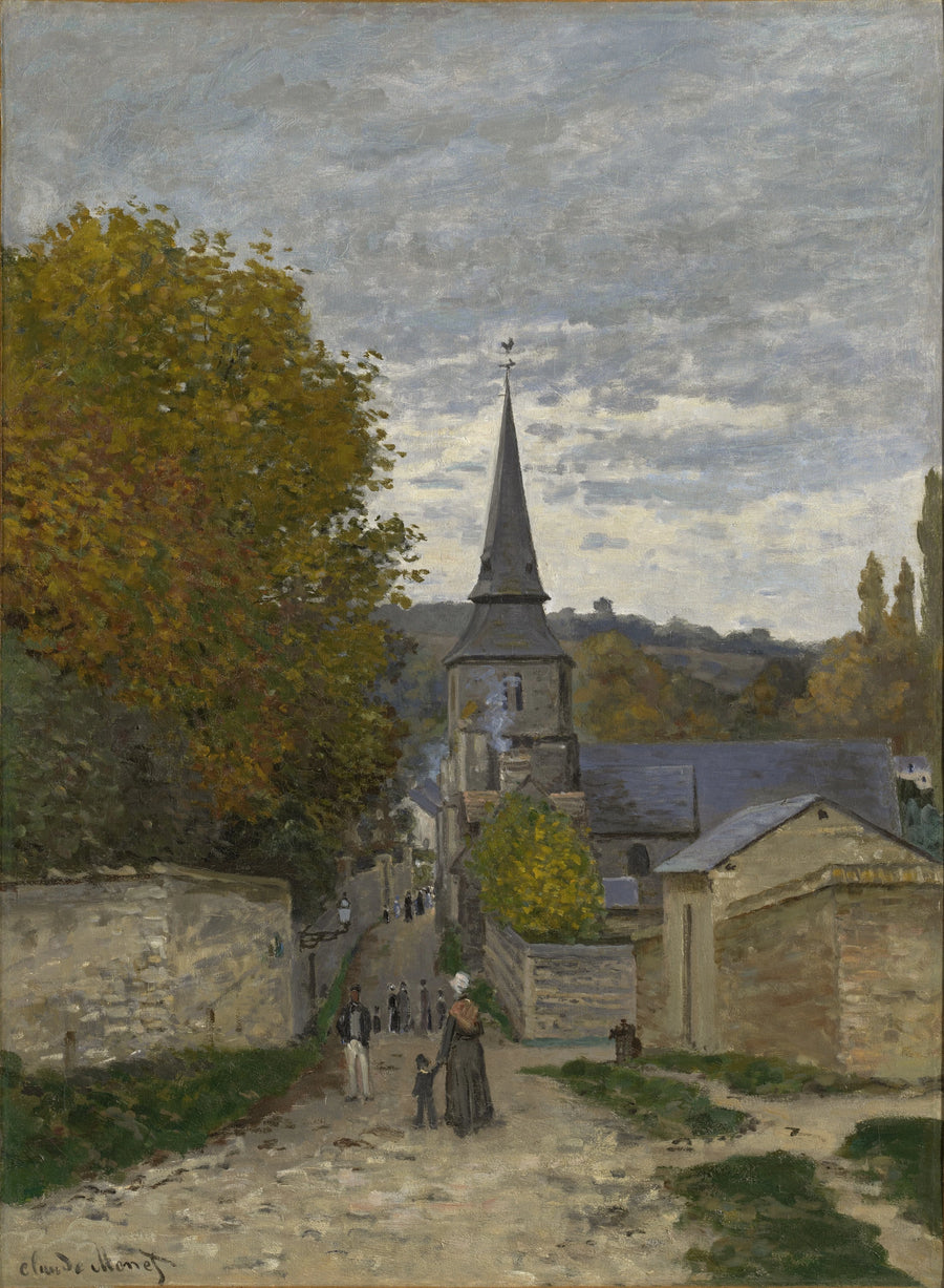 Gate i Sainte-Adresse W98 - Claude Monet