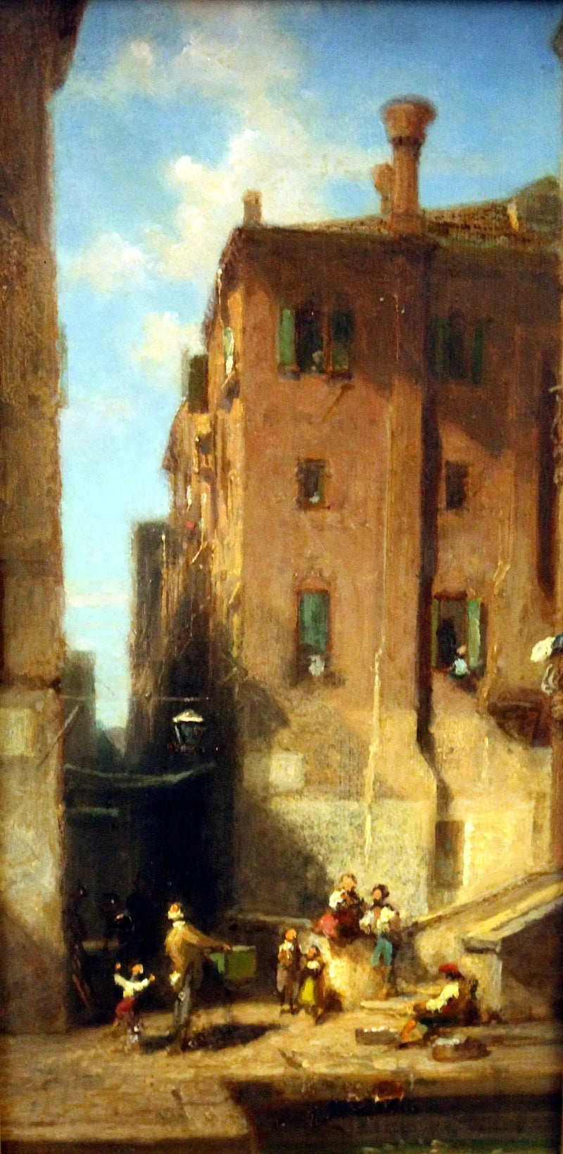 Venedigsgaten - Carl Spitzweg