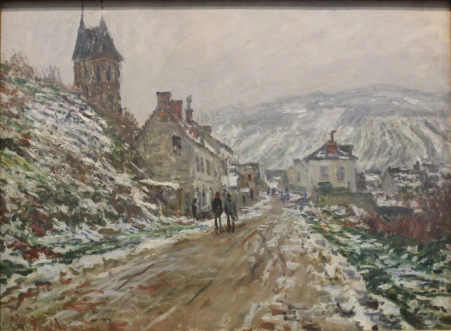 Landsbygate, Vétheuil. - Claude Monet