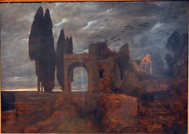 Villa-ruin nær sjøen - Arnold Böcklin

Source:
Ruine de Villa près de la mer - Arnold Böcklin