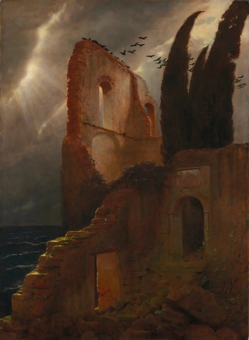 Ruin nær sjøen - Arnold Böcklin

Source:
Ruine près de la mer - Arnold Böcklin