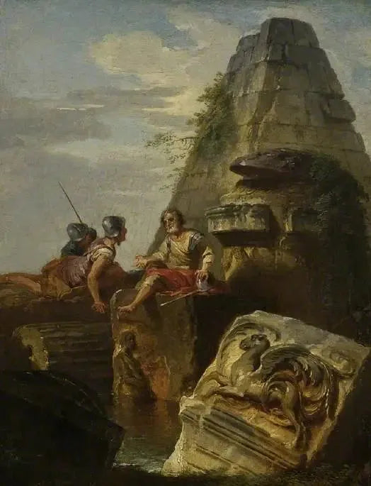 Ruiner med figurer - Giovanni Paolo Panini

Source:
Ruines avec figures - Giovanni Paolo Panini