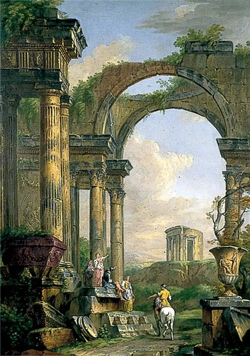 Klassiske ruiner - Giovanni Paolo Panini

Source:
Ruines classiques - Giovanni Paolo Panini