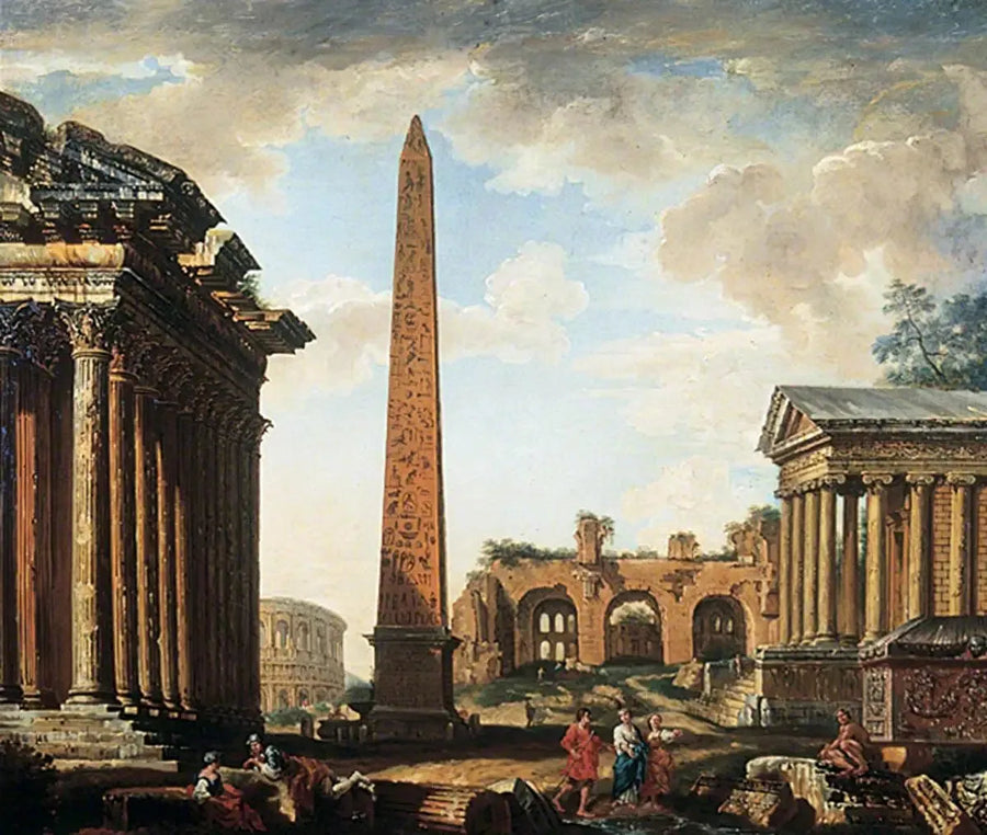 romerske ruiner - Giovanni Paolo Panini

Source:
ruines romaines - Giovanni Paolo Panini