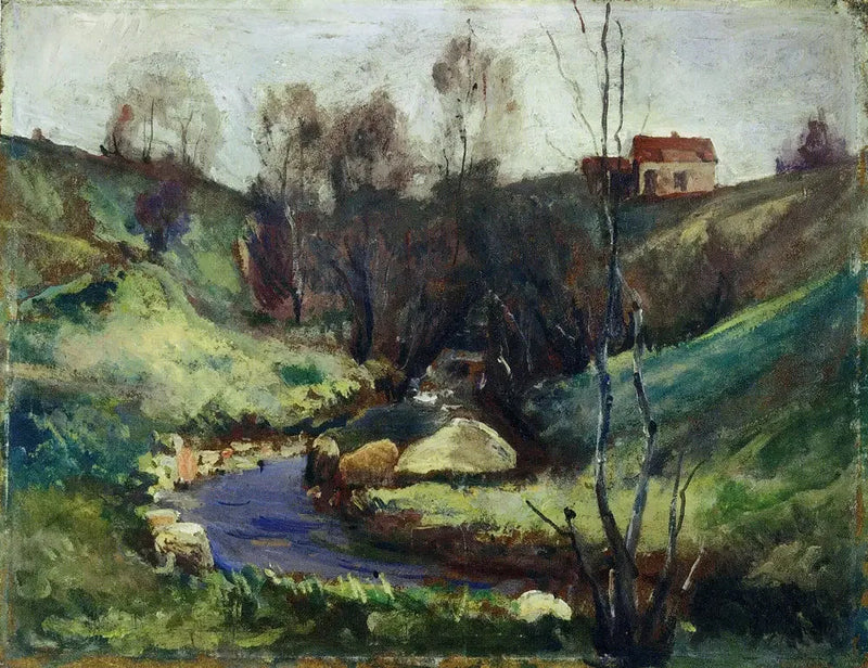 Bekk om våren - Edvard Munch