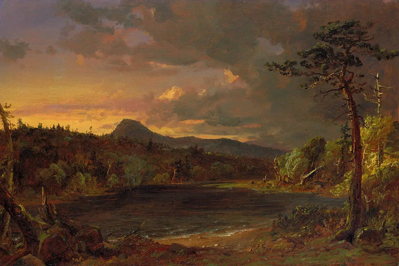 Catskill-elv - Jasper Francis Cropsey