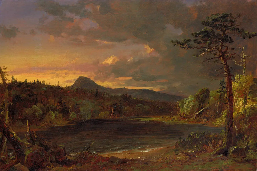 Catskill-elv - Jasper Francis Cropsey